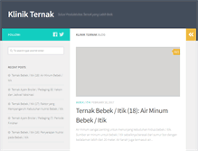 Tablet Screenshot of klinikternak.com